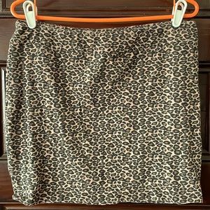 Leopard Skirt